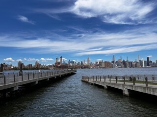 Fototapeta na wymiar Skyline of Manhattan, New York 