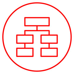 organizational structure icon