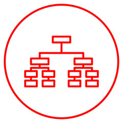 organizational structure icon
