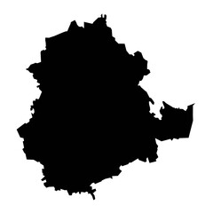 Fototapeta premium Pirkanmaa map, region of Finland. Vector illustration.