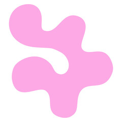 Hand Drawn Organic Shape 