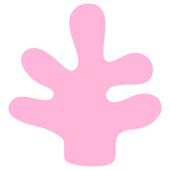 Hand Drawn Organic Shape 