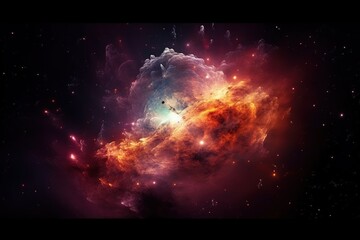 Background of galaxy and stars -Ai