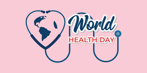 World health day design vector