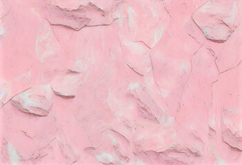Wall pink stone marble texture background. Generative AI
