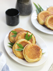 Kue Khamir or Khamir cake is a typical snack from Pamulang, Central Java which was adapted from Arabic snacks.