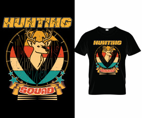 Hunting t shirt design