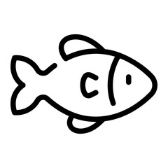 fish line icon