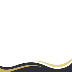 Curved Footer And Header