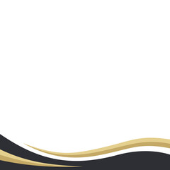 Curved Footer And Header