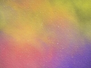 Abstract Colorful Watercolor Background. Rainbow Gradient. Spring Or Easter Sunrise Sky