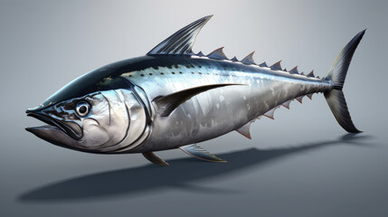 maguro fish, tuna fish created with Generative AI technology