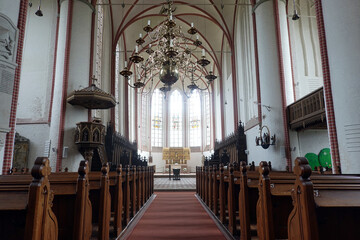 Fototapeta na wymiar Dom Sankt Peter und Paul, gotische Hallenkirche in Bardowick
