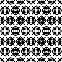 geometric cool abstract floral pattern