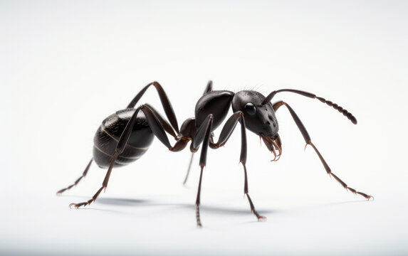 ant isolated created with Generative AI technology