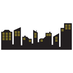 City Building Silhouette