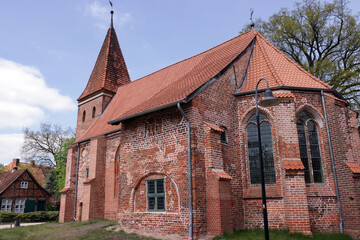 Fototapeta na wymiar Kapelle im St. Nikolaihof einem mittelalterlichen Bauensemble