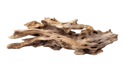 流木の美しさを表現したアートワーク(切り抜き) No.027 | Artwork (clipping) expressing the beauty of driftwood Generative AI