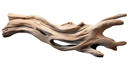 流木の美しさを表現したアートワーク(切り抜き) No.026 | Artwork (clipping) expressing the beauty of driftwood Generative AI