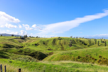 Fototapeta na wymiar New Zealand Hills
