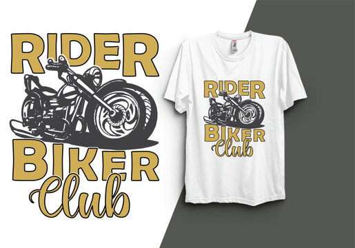Biker T-shirt Designs - 72+ Biker T-shirt Ideas in 2023,Motorcycle label t-shirt design Royalty Free Vector Image,Tshirt Print with Bike Racer Trophy Retro Design 