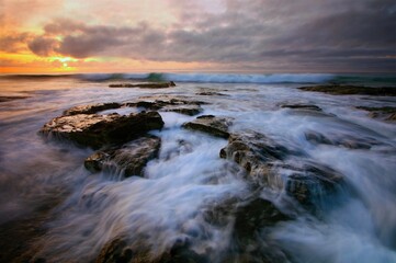 Sunrise Great Ocean Road-Victoria Australia