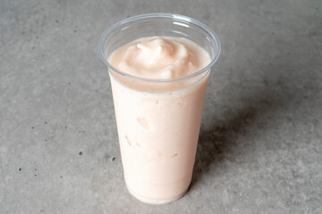 Mint chocolate Korean food dish meal Iced kiwi latte Peach plum yogurt smoothie Toffee nut latte