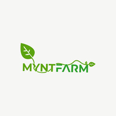 Modern Myntfarm Company Logo