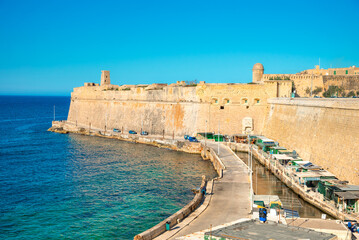 View of Valletta, the capital of Malta