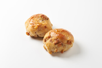 パン　白背景イメージ