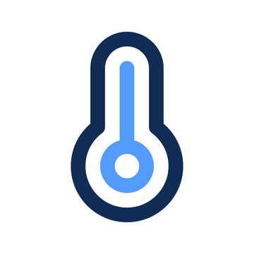 recommend clip art: thermometer outline color icon