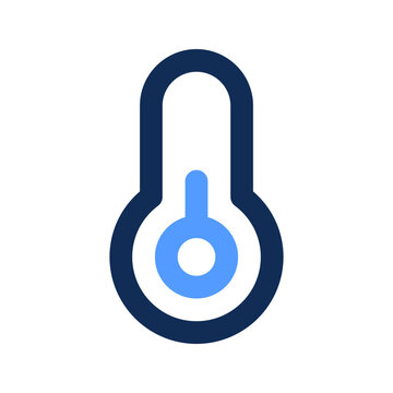 recommend clip art: thermometer outline color icon