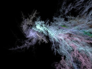 Imaginatory fractal abstract background Image