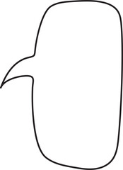 Rectangular Speech Bubble