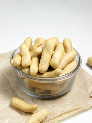 Fish Cracker originally from Banjarmasin,Indonesia. It usually called AMPLANG or KUKU MACAN. Made from fish,starch and secret ingredients