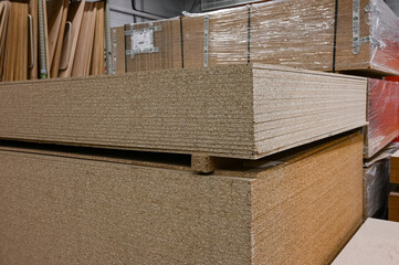 Building materials for repair in the store.