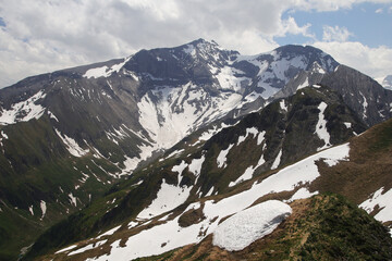 The view from Imbachhorn mountain, Austria
