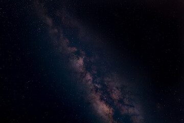Obraz na płótnie Canvas Milky Way layer for nighttime sky replacement