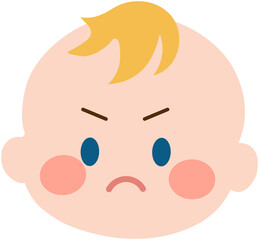 Angry Baby Boy Emoji