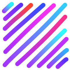 Obraz premium Flat background illustration, modern template, minimal curved design, geometric graphic element, place for text, modern abstract cover set, minimal cover design. Colorful geometric background, vector