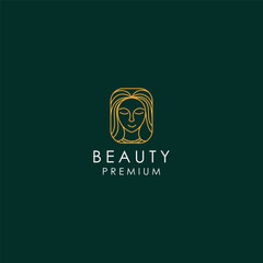 Beauty logo design icon vector