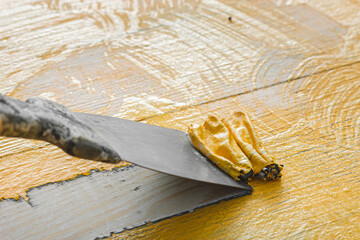 Wooden Surface Paint Removal Process