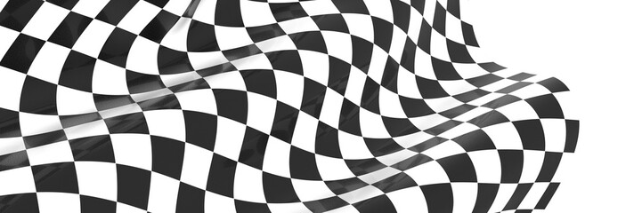 checkered flag, end race background - PNG 3D transparent