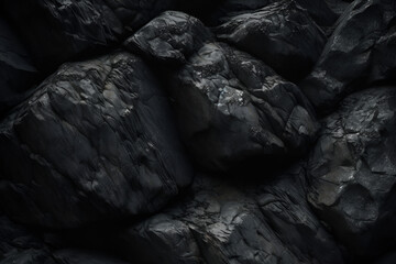 Dark stones texture, stone wallpaper | Ai generated