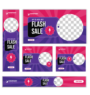 Vibrant Sales-Optimized Google Ads Banner Collection
