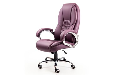 Fototapeta premium ergonomic office chair with adjustable height and backrest to fit different users, created with generative ai