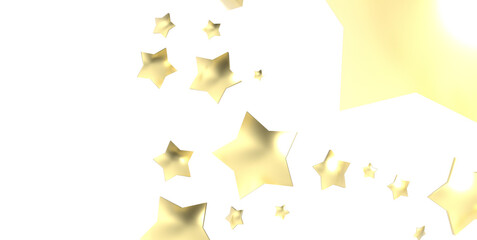 Holiday golden decoration, glitter frame isolated - - PNG transparent