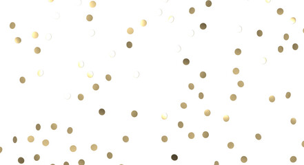 Gold Confetti Glitter Overlay - PNG transparent
