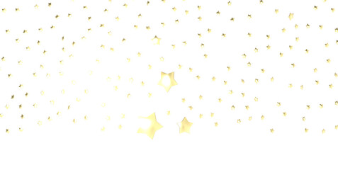 XMAS A gray whirlwind of golden snowflakes and stars. New - PNG transparent