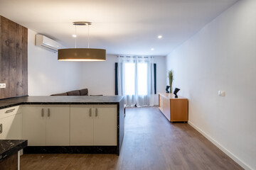 modern kitchen interior